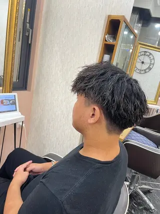 メンズ 亀川蓮 Agu hairのヘアスタイル