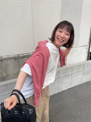 ショート さの あやねのヘアスタイル