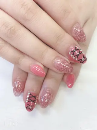 ミディアム JNA認定講師🌸 RIEのネイルデザイン