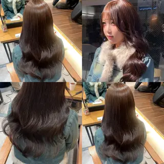 ロング 🎀カラー ✨横浜／トレンドのヘアスタイル