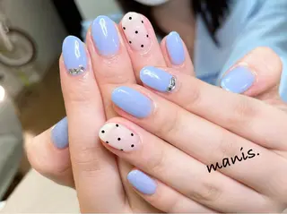 ネイル manis .のネイルデザイン