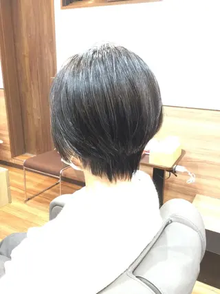 ショート Annon プライベートサロンのヘアスタイル