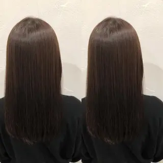 ロング カラー パーマ ヘアアレンジ メンズ キッズ ネイル マツエク・マツパ 💟Chloe原宿店 🩶ハイトーンのヘアスタイル