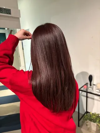 ロング カラー ワタナベ イオリ🧼のヘアスタイル