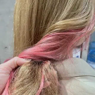 ロング カラー ras hairdesign所属・心斎橋 ママ美容師 笹 友加里のヘアスタイル