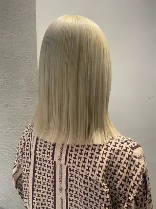 ミディアム カラー 🌈ウルトワ水素 髪質改善naru🌈のヘアスタイル