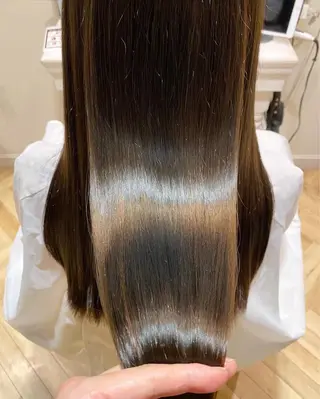 セミロング サロウィン銀座RAYⅡ所属・❣️髪質改善/ 美髪矯正/沼座悠人のヘアスタイル