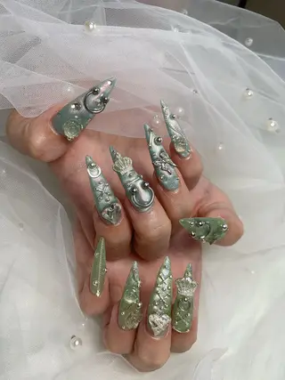 ネイル エンジェル ヒーリング 矢場町店のネイルデザイン