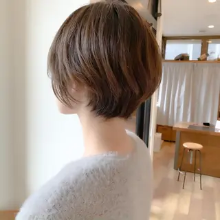 ショート カラー パーマ ヘアアレンジ メンズ キッズ マツエク・マツパ Luela堅田所属・田中 裕士のヘアスタイル