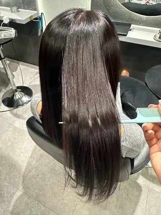 ロング カラー 韓国ヘア🎀艶髪 RISAのヘアスタイル