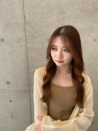 ロング パーマ Aujuaソムリエ/ HARUNO/艶髪のヘアスタイル