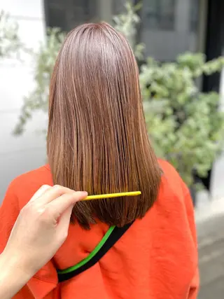 カラー 透明感/艶髪/ 石山浩二のヘアスタイル