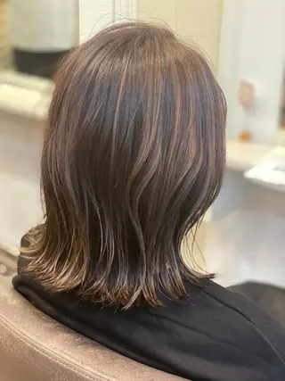 ミディアム カラー ETOWA（エトワ） nozomiのヘアスタイル