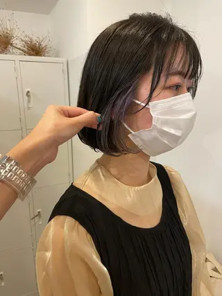 ショート 大迫 江梨のヘアスタイル