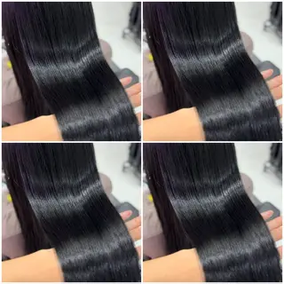 ロング カラー 髪質改善 艶髪カラー エクステ かいり✂️のヘアスタイル