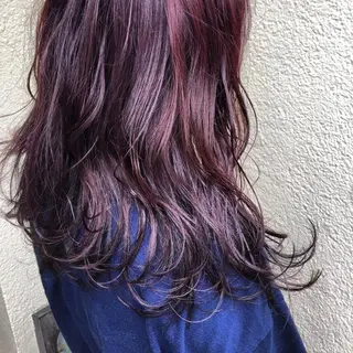 ミディアム セミロング ロング カラー パーマ ヘアアレンジ current所属・✨カット美容師 💡高橋優也💡のヘアスタイル