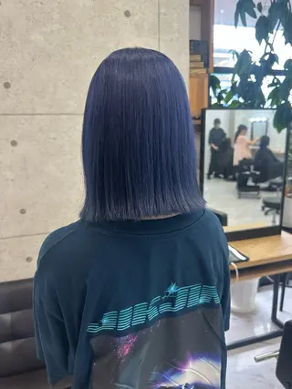 ミディアム カラー GiseL宗像所属・GiseL宗像 HiROEのヘアスタイル