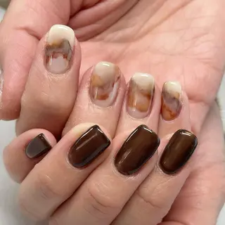 ネイル 東 千夏のネイルデザイン