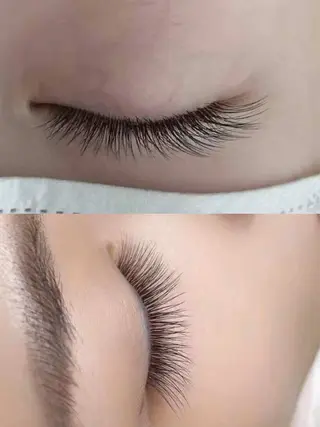 マツエク・マツパ ゆり❤️愛.ラッシュ AURAのマツエク・マツパデザイン