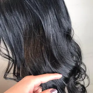 ロング カラー ヘアアレンジ knock【ノック】所属・烏丸韓国ヘア🇰🇷 ayaka🎀のヘアスタイル