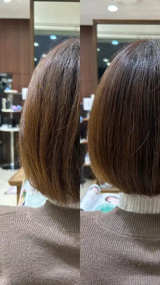 ショート Sae/透明感カラー /クロスパーマのヘアスタイル