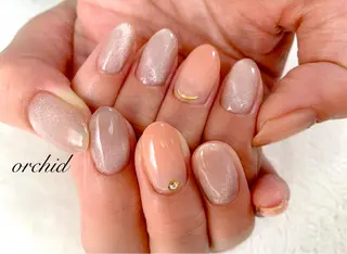 ネイル orchid ♡オーキッドのネイルデザイン