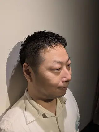 ショート 松井 俊樹のヘアスタイル