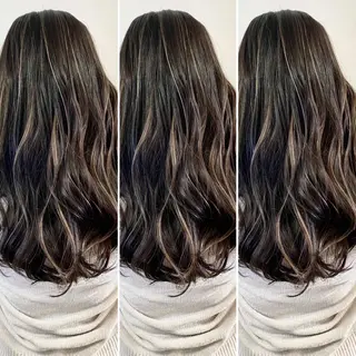 ロング カラー 岡崎勇人/レイヤー/ 韓国/ケラチンTRのヘアスタイル