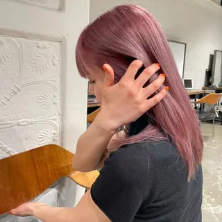 ロング 【柔らか透明感✨/ 似合せ前髪】大石葉月のヘアスタイル