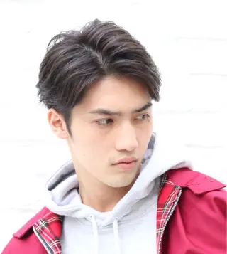 メンズ 匠メンズショート✖️ アップバングNoroのヘアスタイル