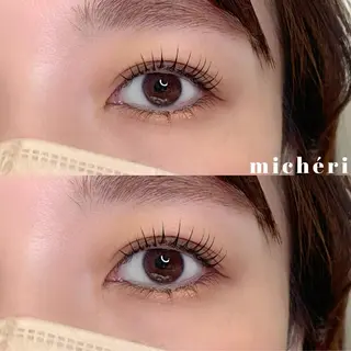 マツエク・マツパ micheri Risaのマツエク・マツパデザイン