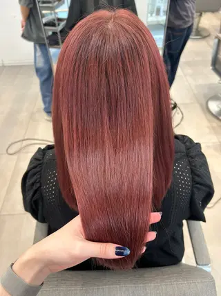 ミディアム カラー nok銀座所属・🌷艶色/艶髪/銀座 /norika🌷のヘアスタイル