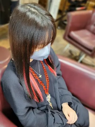 ヘアアレンジ ロング カラー エミタス ☆のヘアスタイル