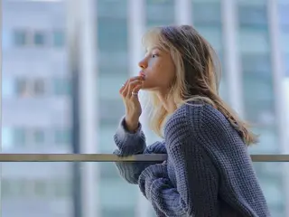 セミロング ヘアアレンジ パーマ カラー 【ヘアケア特化型】 newi天王寺のヘアスタイル