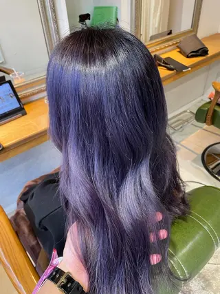 セミロング 新宿髪質改善レイヤー カット内田智大のヘアスタイル