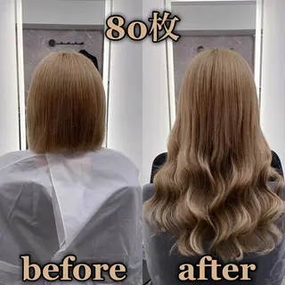 ロング シールエクステAOI 🫧🩵NEOBOXのヘアスタイル