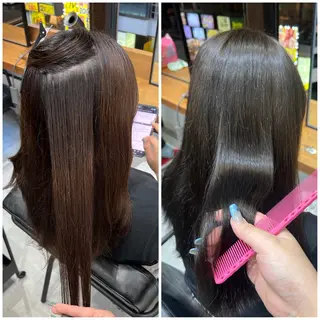 ロング カラー いろあそび所属・12月限定🉐カット モデル募集🉐のヘアスタイル