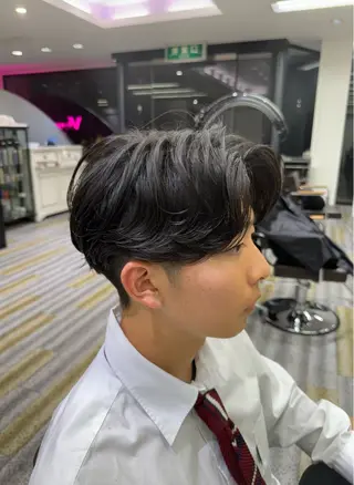 ショート パーマ メンズ 【メンズ特化】岩瀬 武【メンズパーマ】のヘアスタイル