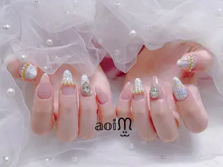 ネイル 葵うさぎ所属・葵うさぎ AIのネイルデザイン