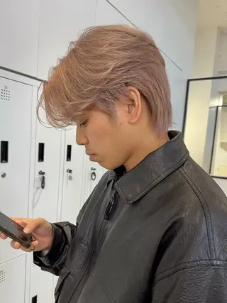 カラー メンズ 🇰🇷カルマパーマ kaito🇰🇷のヘアスタイル