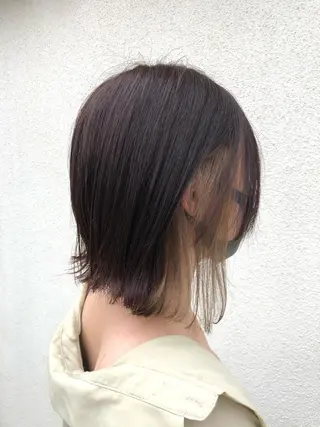 ミディアム カラー 似合わせかわいい カット【店長】珱翔のヘアスタイル