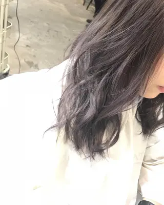 ミディアム パーマ ヘアアレンジ メンズ キッズ Forest. -髪質改善-のヘアスタイル