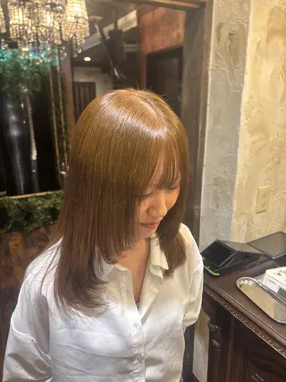 カラー Calbari 中島　朔のヘアスタイル