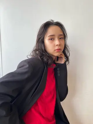 ミディアム ボブ/ミディアム 親しみやすさ/さくらのヘアスタイル