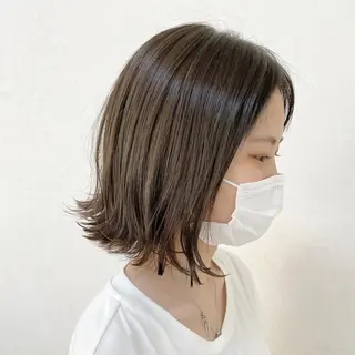 ミディアム カラー 竹嶋 興樹のヘアスタイル