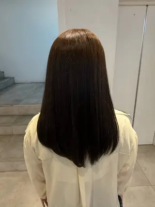 セミロング カラー ハイトーン/デザイン 🪐·˚⌖MIHOのヘアスタイル