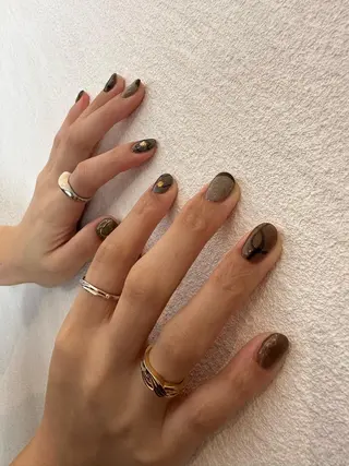 ネイル private nail salon &sumika所属・三輪 絢香のネイルデザイン