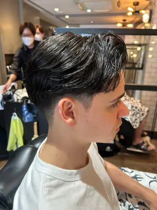 ショート メンズ BARBER SHOP 涼所属・清水 大生のヘアスタイル