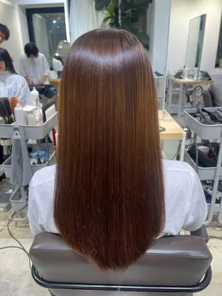 ロング 🎀縮毛矯正／ カットパーマ／りんのヘアスタイル