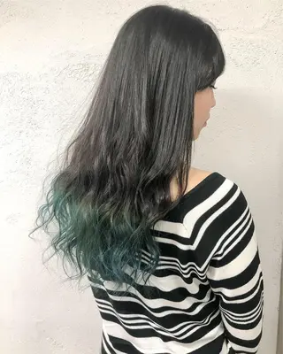 ロング カラー ヘアアレンジ 【池袋/スパイキー ショート】ⓝⓘⓜⓤのヘアスタイル